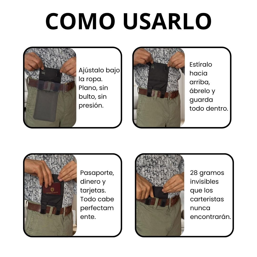 Bolsillo Anti Robo | Oculto