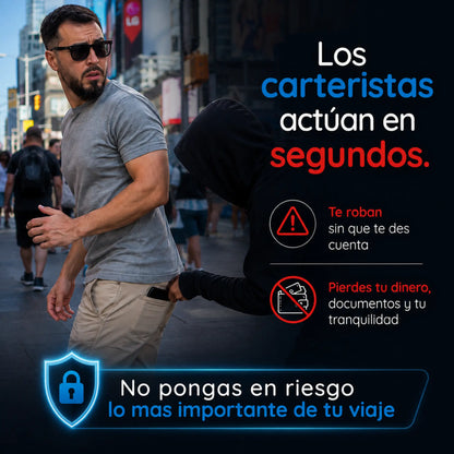 Bolsillo Anti Robo | Viaja sin pensar en tus bolsillos